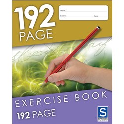 SOVEREIGN EXERCISE BOOK 8MM Ruled 225mm x 175mm 192 Page 