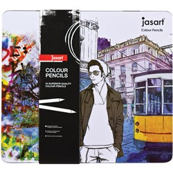 Jasart Colour Pencil Design Pack Of 24
