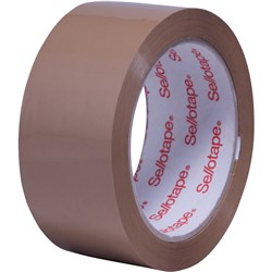 Sellotape 767 Hot-Melt Adhesive Packaging Tape 36Mmx75M Brown