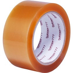 Sellotape 777 Natural Rubber Adhesive Packaging Tape 48Mmx75M Clear
