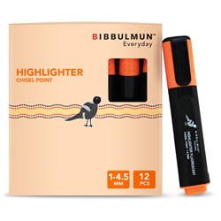 Bibbulmun Eco Highlighter Chisel Orange