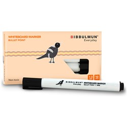 Bibbulmun Whiteboard Marker Bullet Black