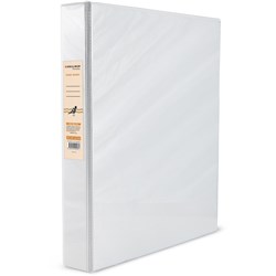 Binder Insert 3D 25Mm A4 White Bibbulmun