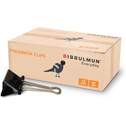Bibbulmun Foldback Clips 41Mm Pk12