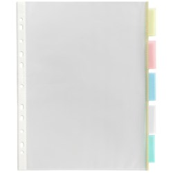 Bibbulmun Pvc Divider A4 1-10 Tab White