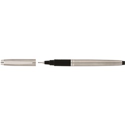 Artline Signature Silver Fineliner Pen Black Ink