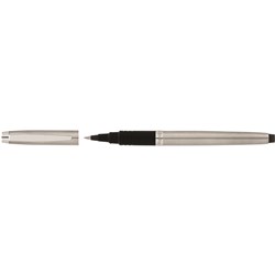 Artline Signature Silver Roller Ball Pen Black