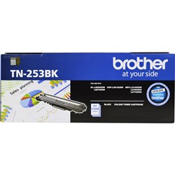 Brother Tn253Bk Black Toner (2,500 Pages)