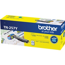 Brother Tn257Y Yellow Toner 2.3K